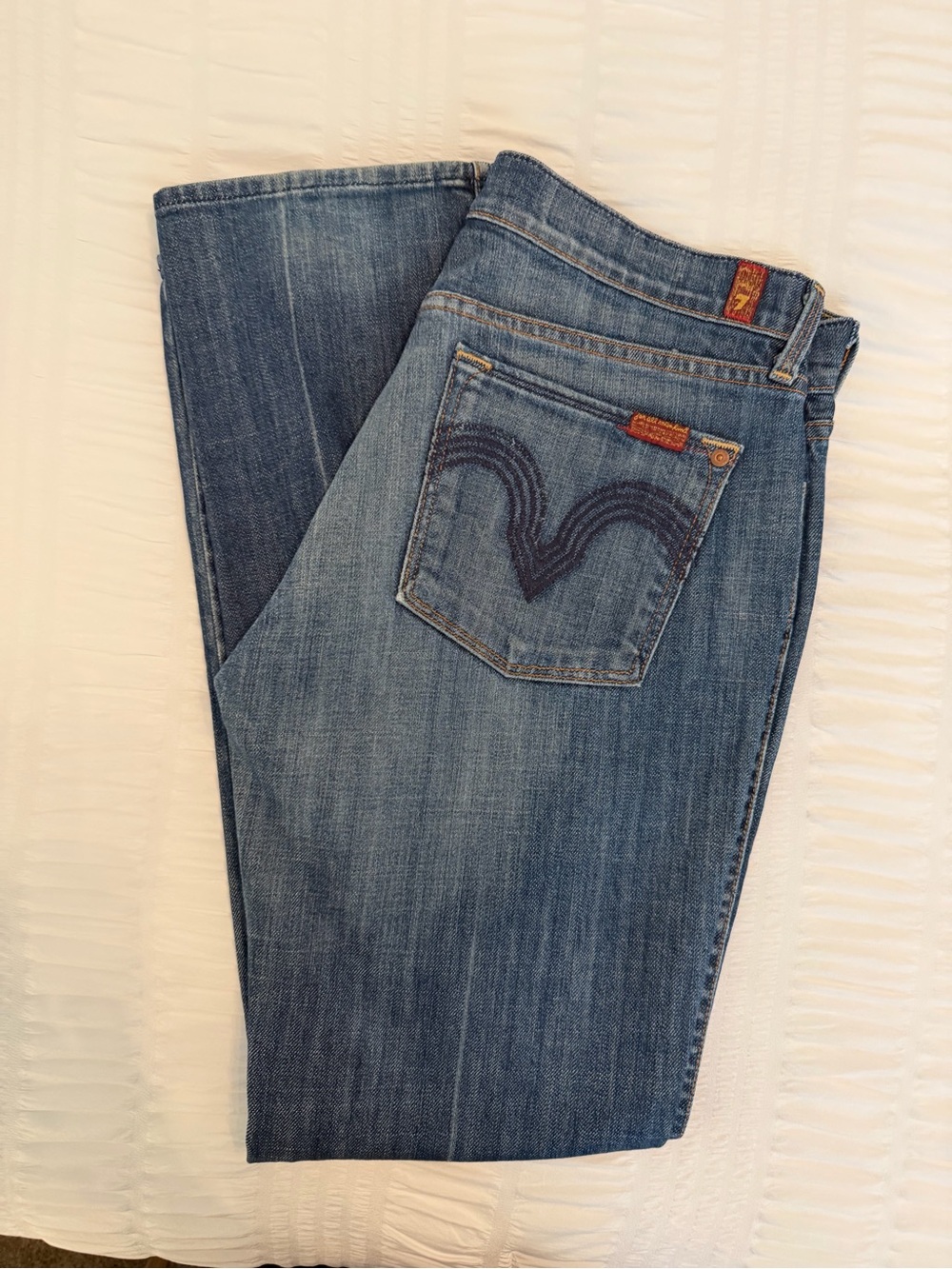 7 For All Mankind Hefner Women's Straight-Leg Jeans